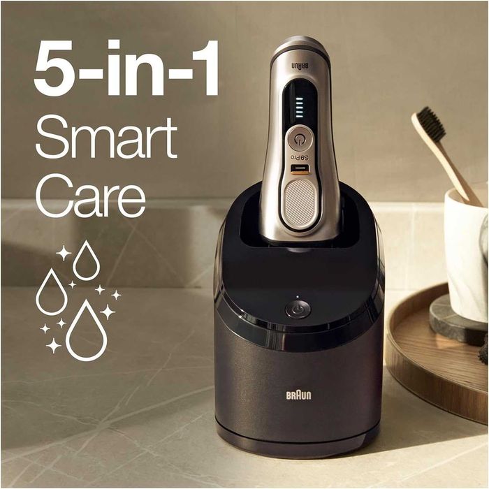 BRAUN SERIES 9 golarka + trymer 9567cc 6 w 1