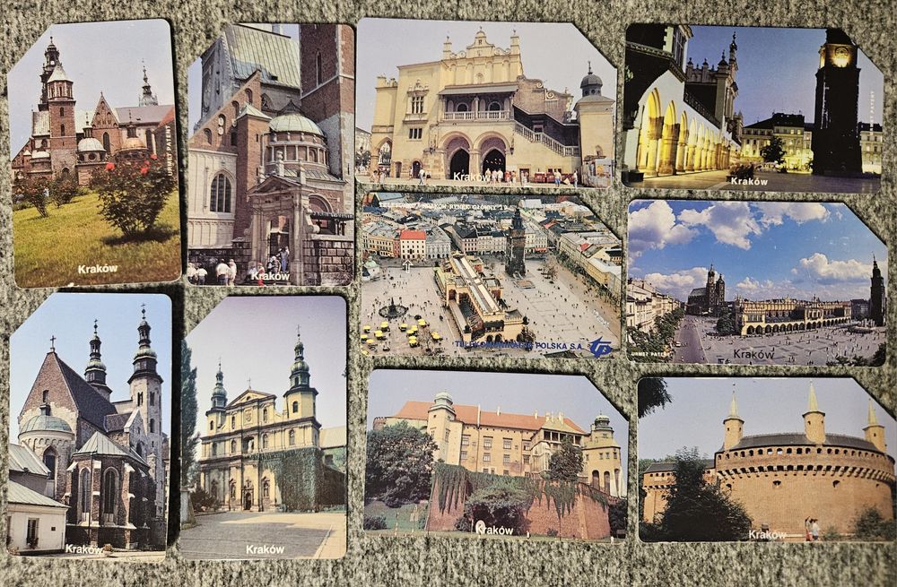 Karty telefoniczne Kraków 10 szt.
