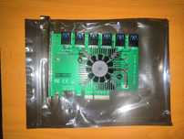 Pci express 6 usb