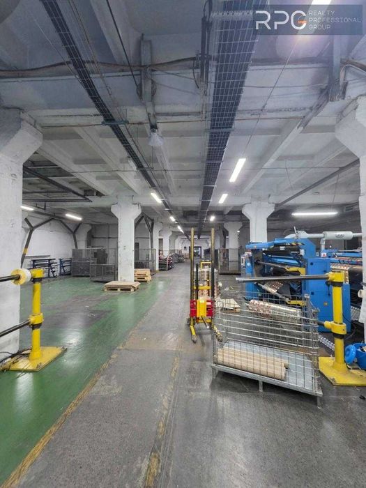 СКЛАД виробництво 1800 м² м. Лівобережна (100 метрів) 180грн/м²