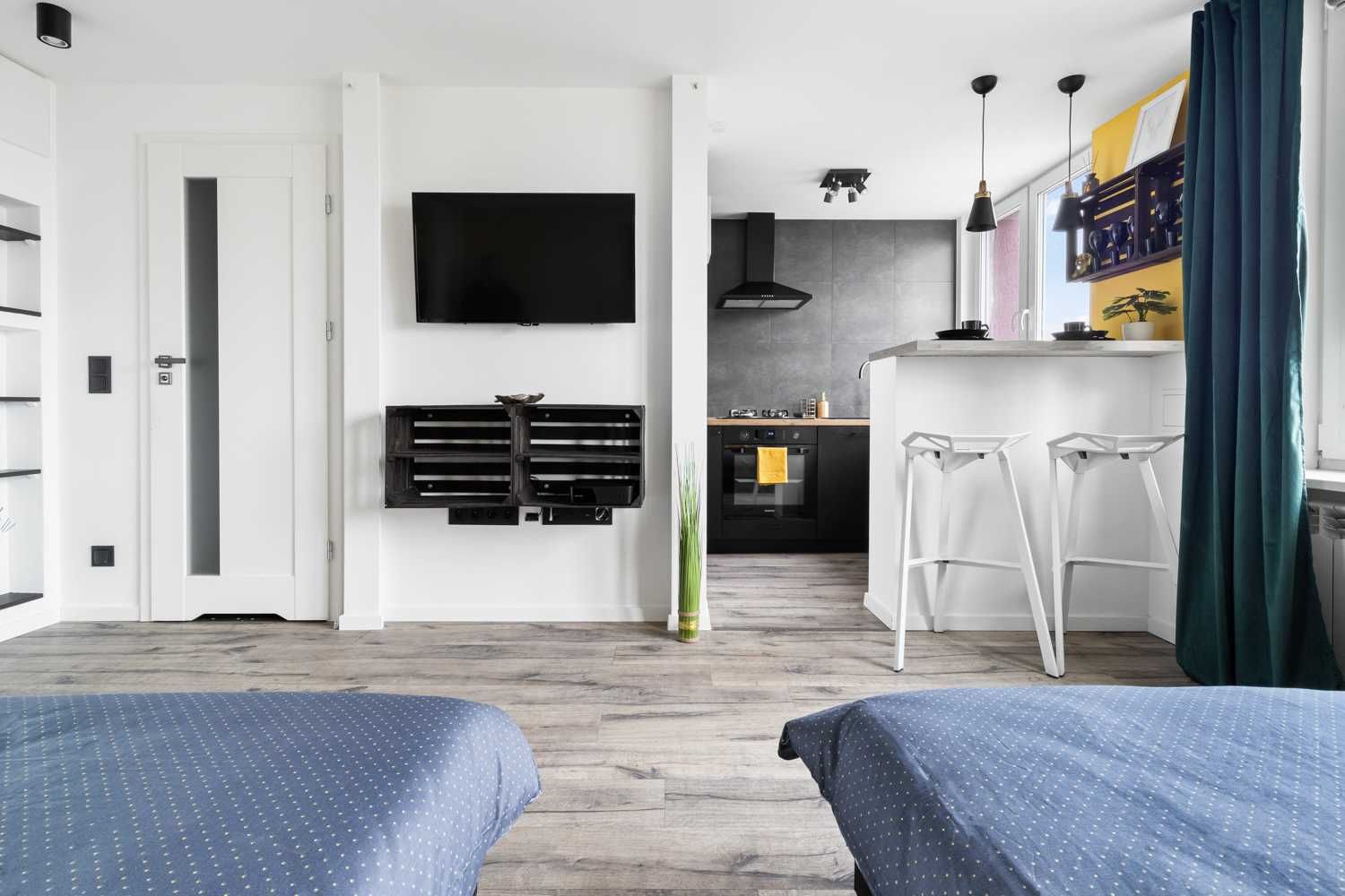 SkyApartment NA DOBY w centrum Warszawy. 16 piętro WIDOK