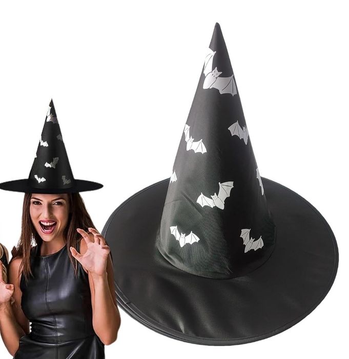 Капелюх святковий НОВИЙ  театральний   відьмочки головний Убір кожан