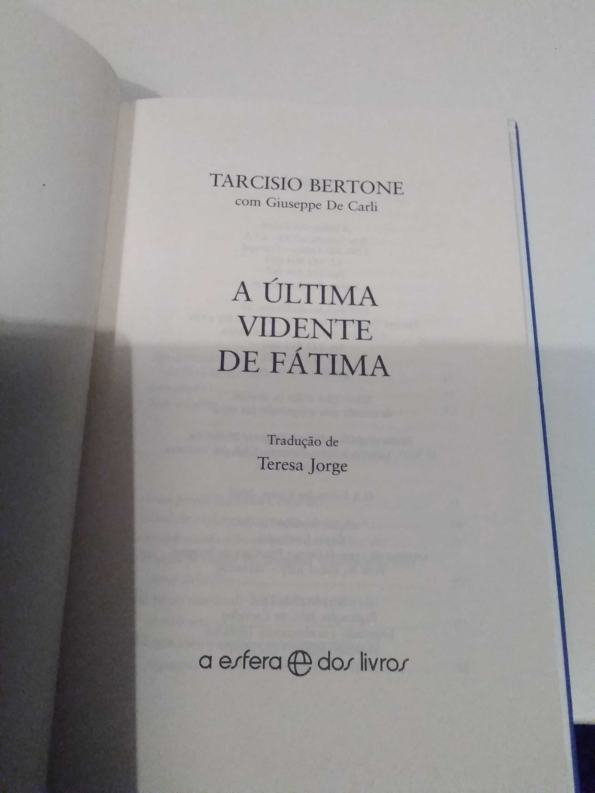 A Última vidente de Fátima de Tarcísio Bertone