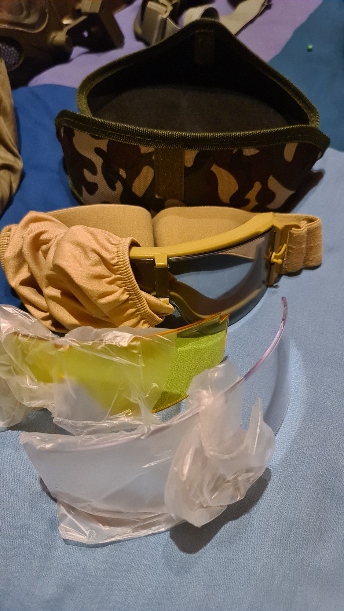 Máscaras E óculos de airsoft preços individuais