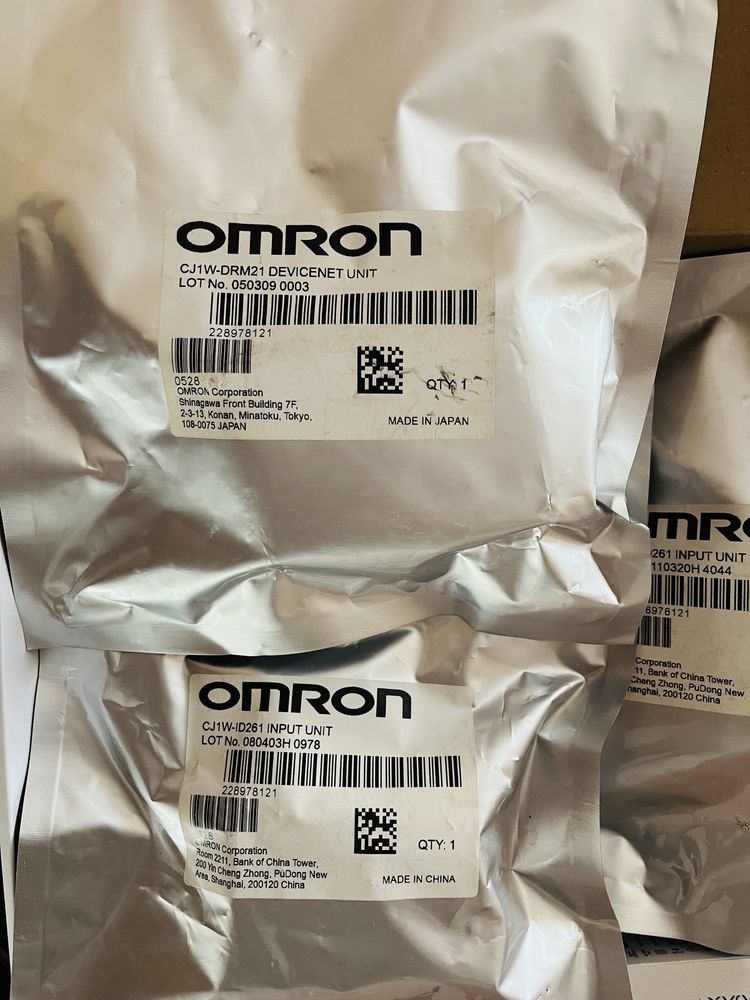 Модули Omron cj1w-id261