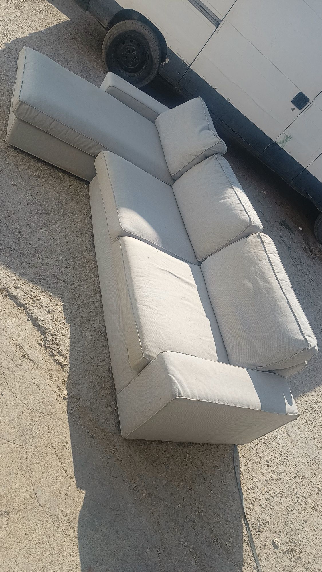 Sofa Ikea de 3 lugares com chaislong