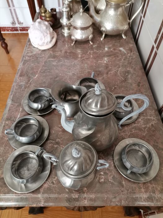 Serviço de chá clássico.