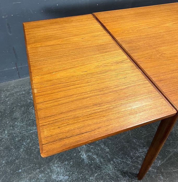 Stół tekowy duński rozkładany do jadalni - vintage - lata 70-te