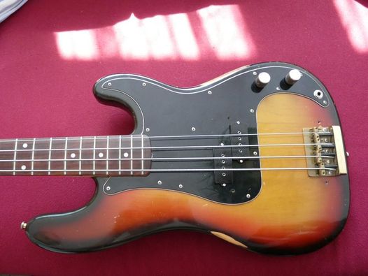 gitara basowa fender precision bass usa