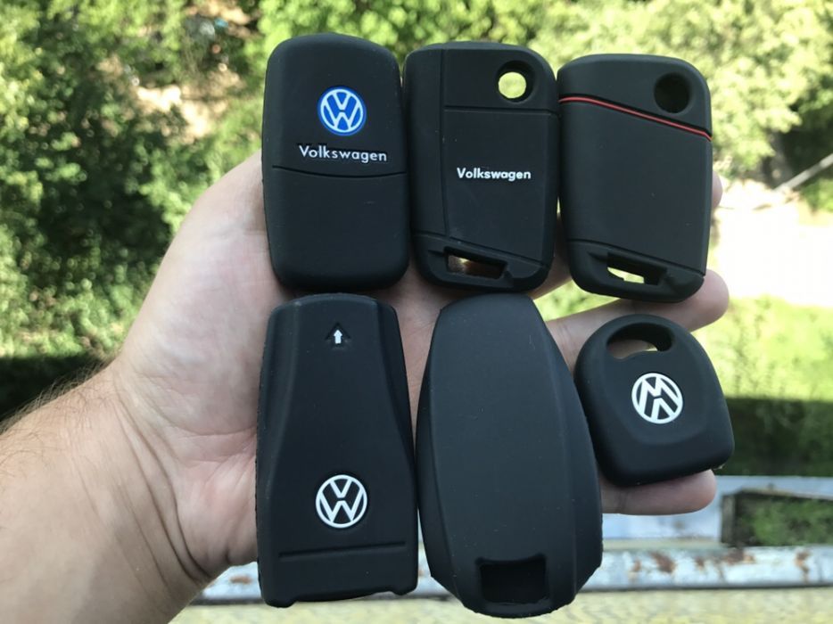 чехол для ключа Volkswagen Passat,Golf,Tiguan,Touareg,Polo,Jetta