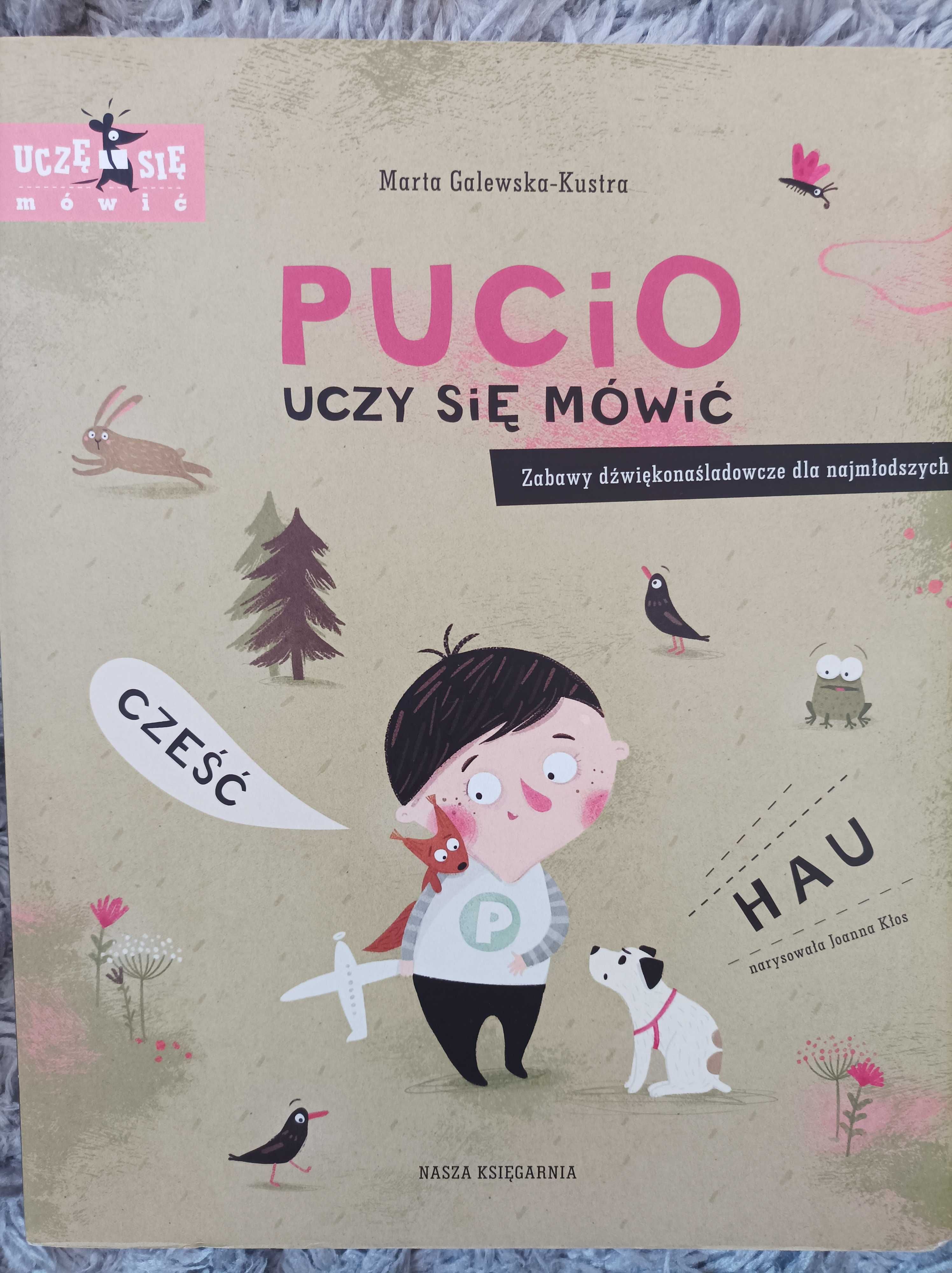 Książka Pucio uczy się mówić Marta Galewska-Kustra