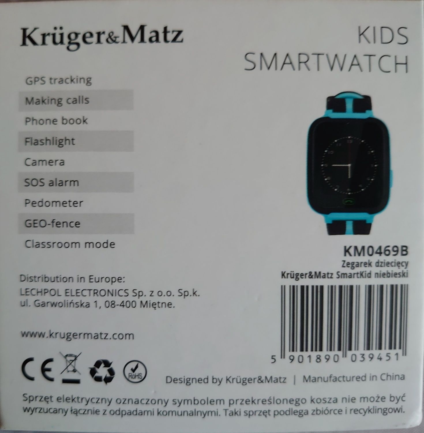 SmartWatch kids nowy