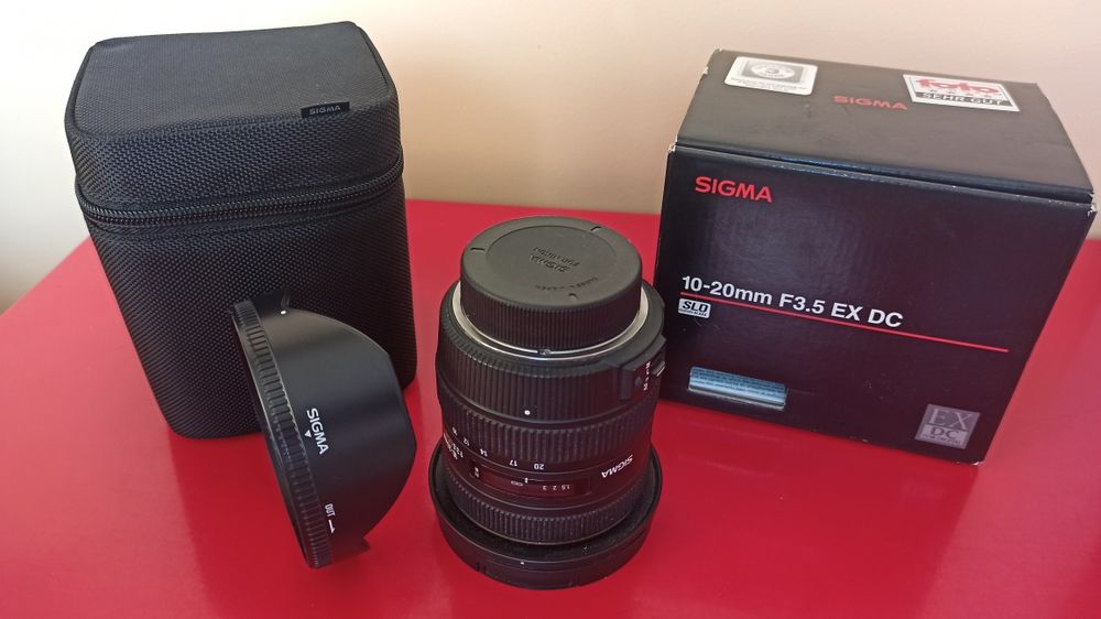 Obiektyw szerokokątny Sigma 10-20 EX-DC Nikon