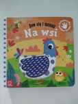 Baw się i dotknij Na wsi książeczka sensoryczna aksjomat