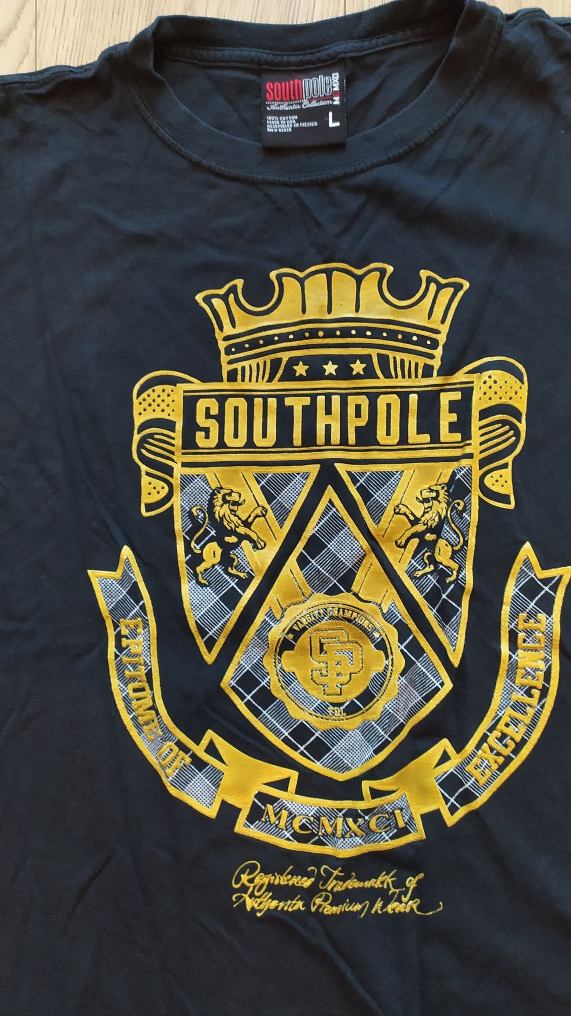 Koszulka, t-shirt, Southpole, rozmiar L, vintage, y2kstyle