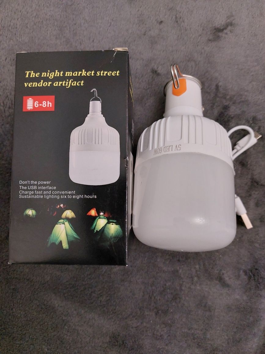 Лампа портативна на акумуляторі LED USB