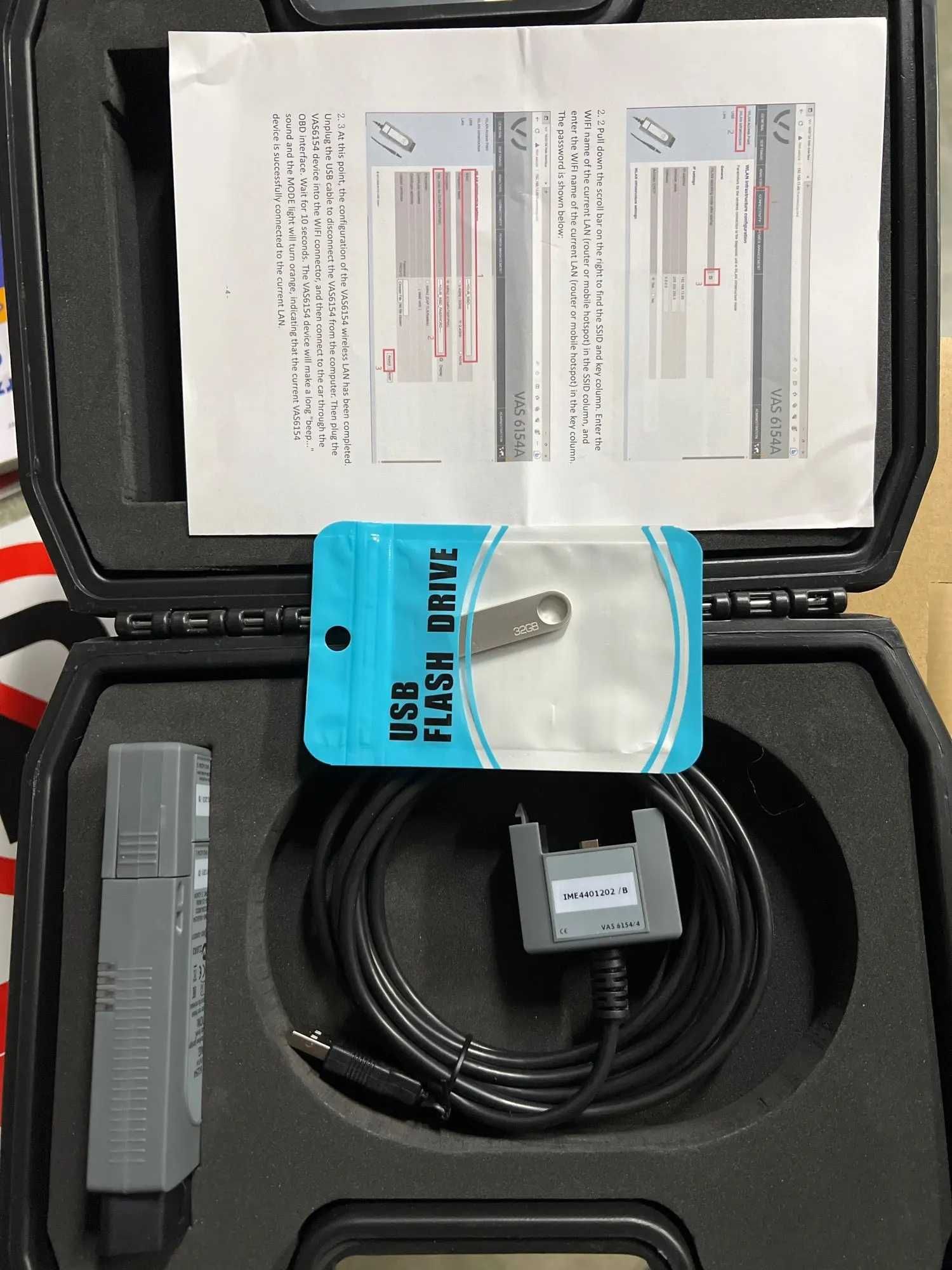 VAS6154 com DOIP FDCAN e WiFi ODIS S v25 Odis E v19