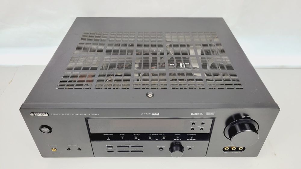 Amplituner Yamaha RX V 457 6.1 kino domowe wzmacniacz 6x85W 8ohm 6x115