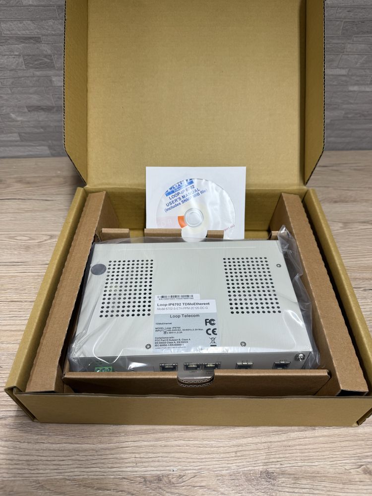 Loop Telecom IP6702 TDMoEthernet (2 x E1/T1) — Новий