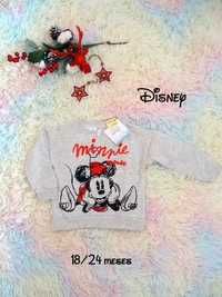 Camisola cardada Disney, Minnie, NOVO com etiqueta