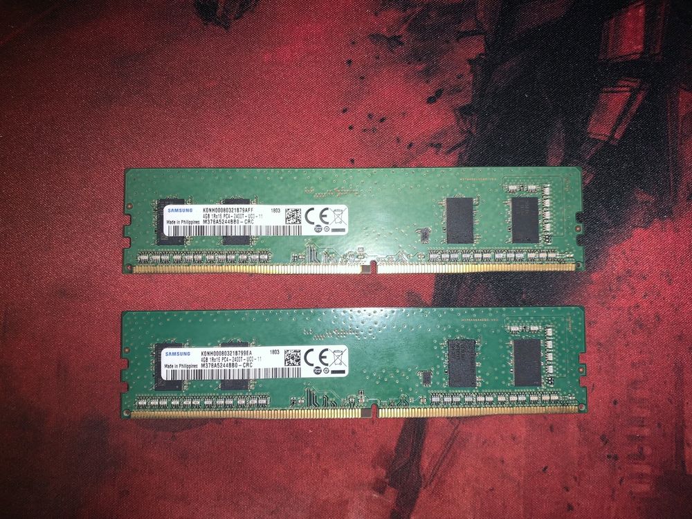 Оперативная память samsung 2x4gb ddr4