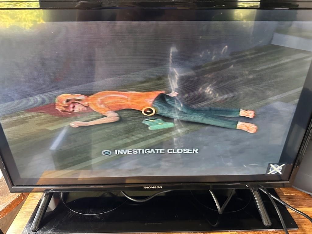 Gra na Ps2 CSI:Crime Scene Investigation