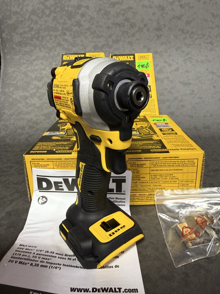 Імпакт dewalt dcf 850