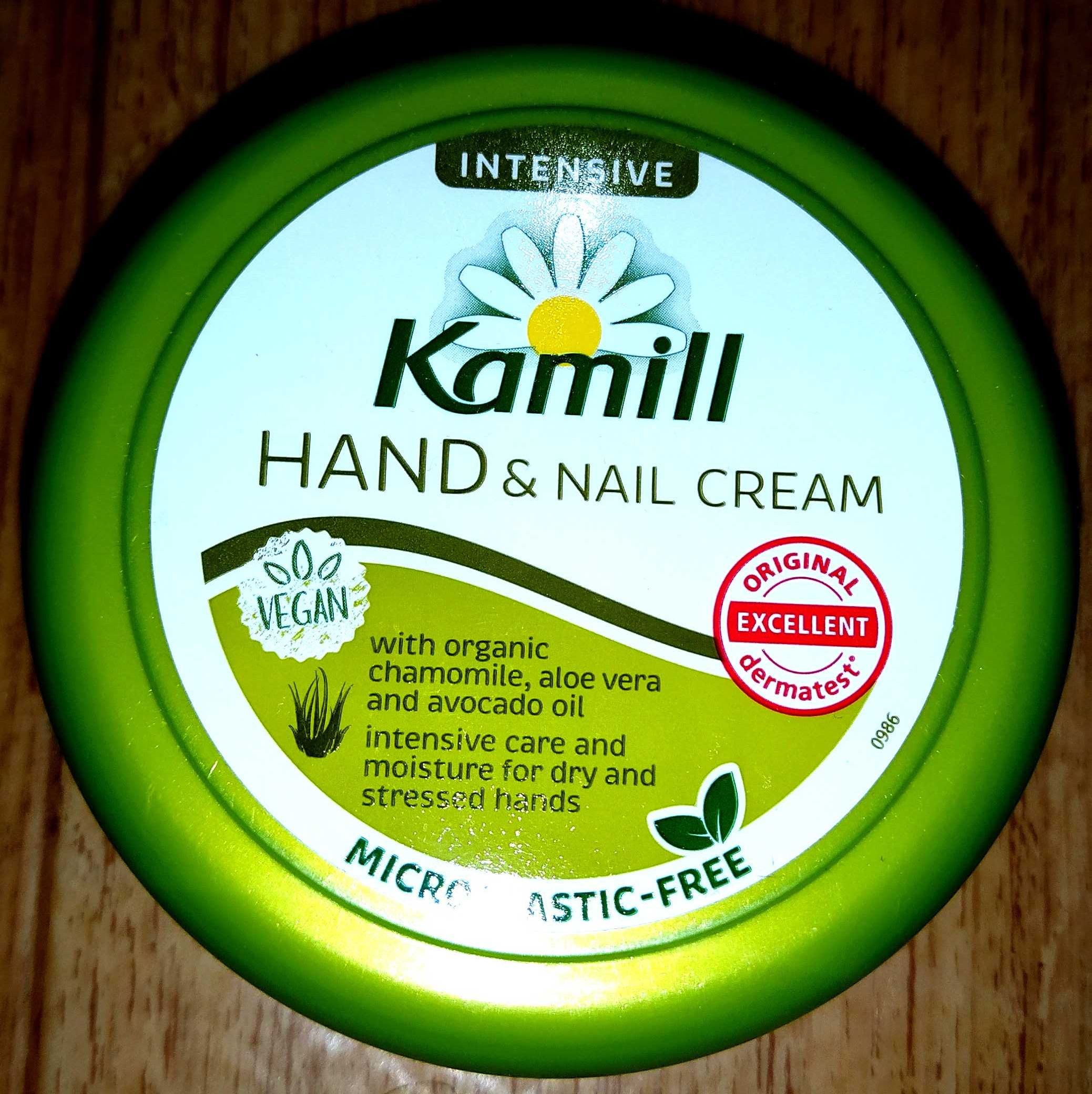 Крем для рук и ногтей Kamil intensive hand nail vegan 150 мл Германия