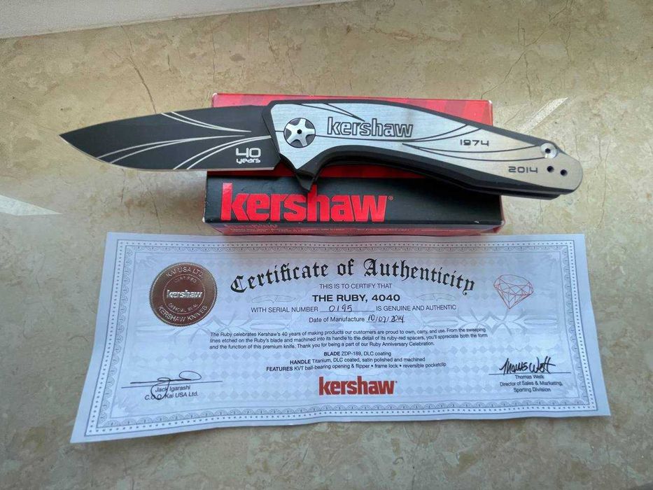 Складаний ніж Ніж Kershaw KAI The Ruby (4040)