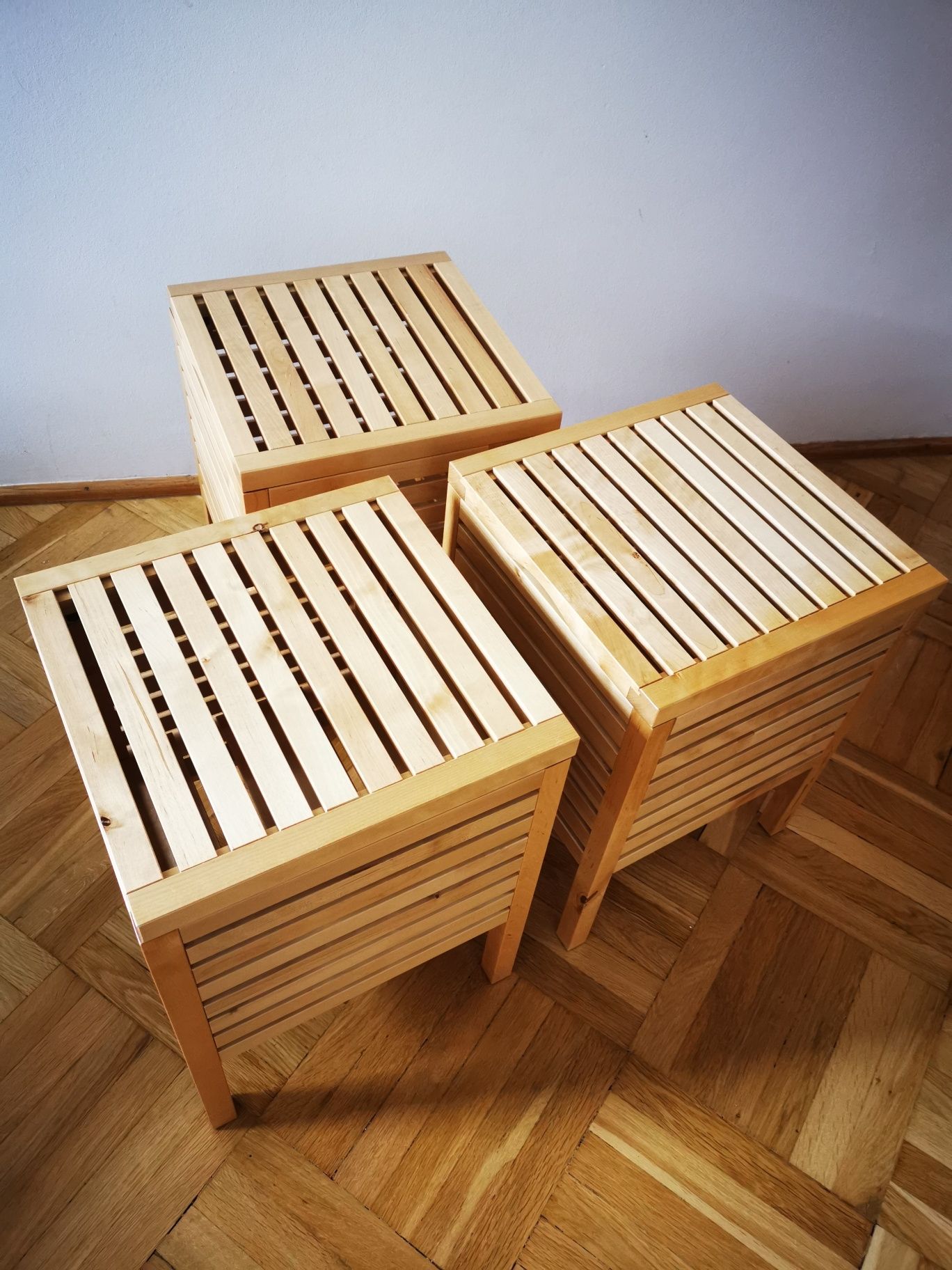 Stołek ze schowkiem IKEA Molger