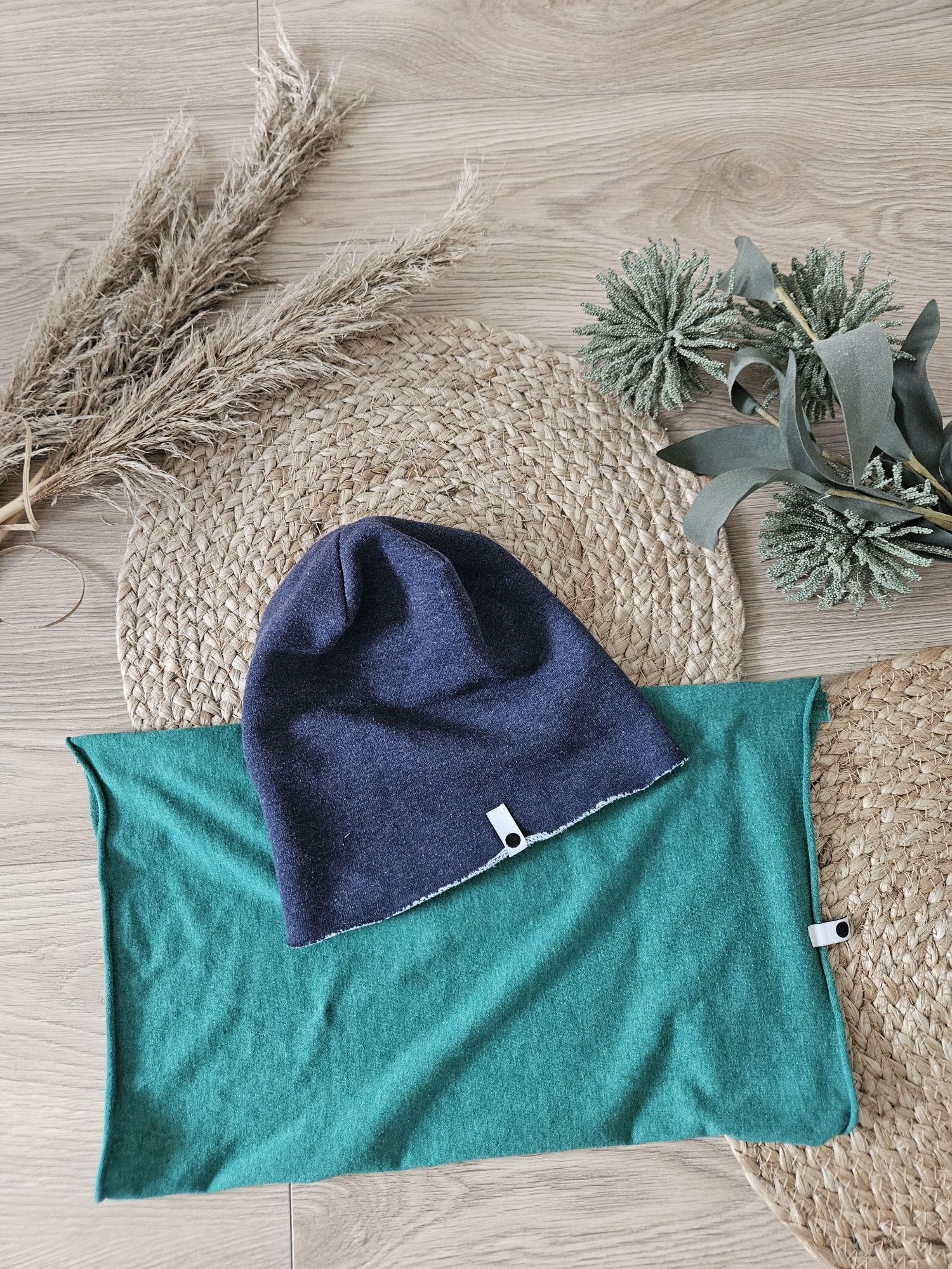 Czapka + komin La Mama r.98cm