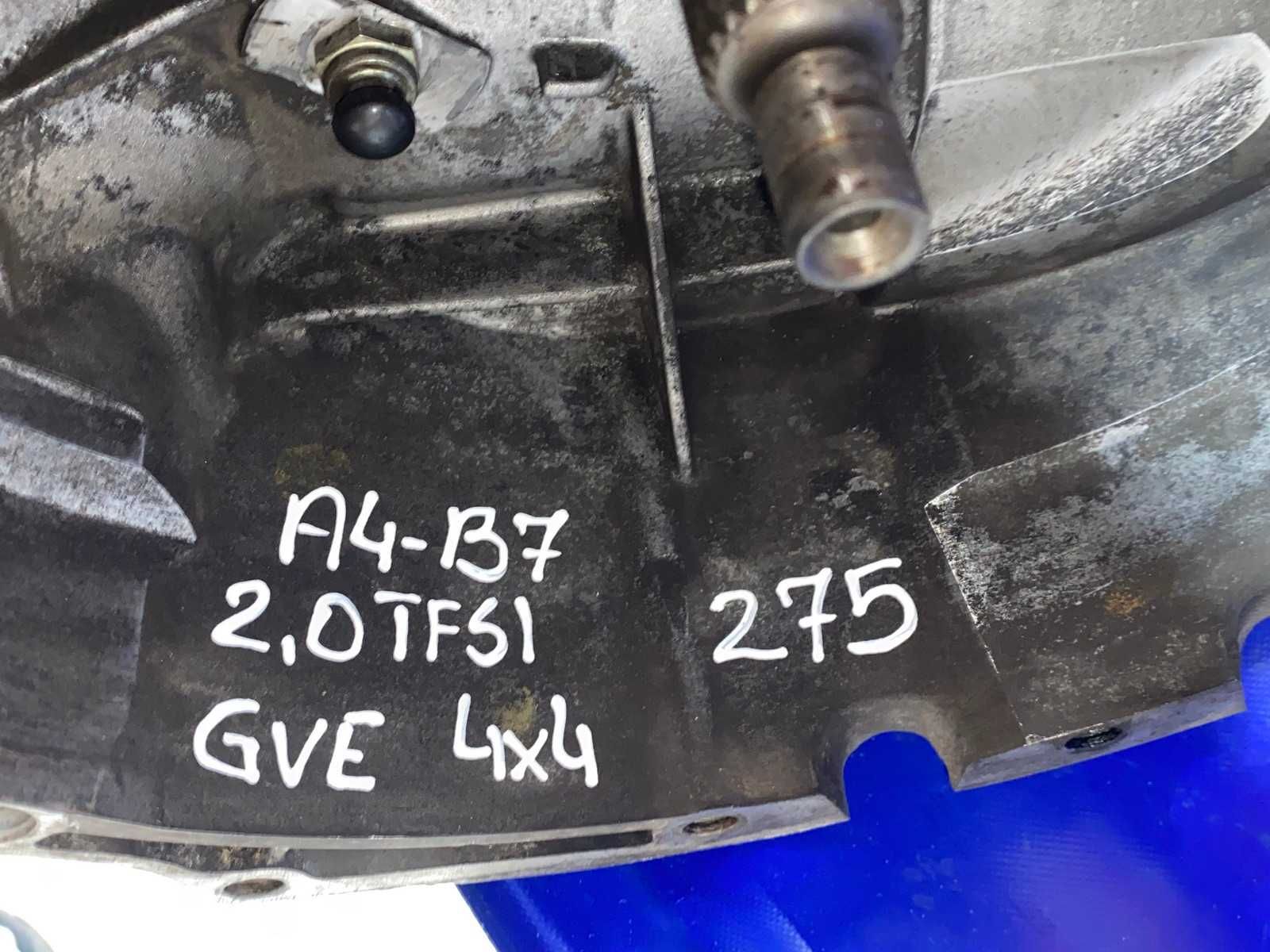 Skrzynia Biegów Audi A4 B7 Vw 2.0 TFSI 4x4 GVE