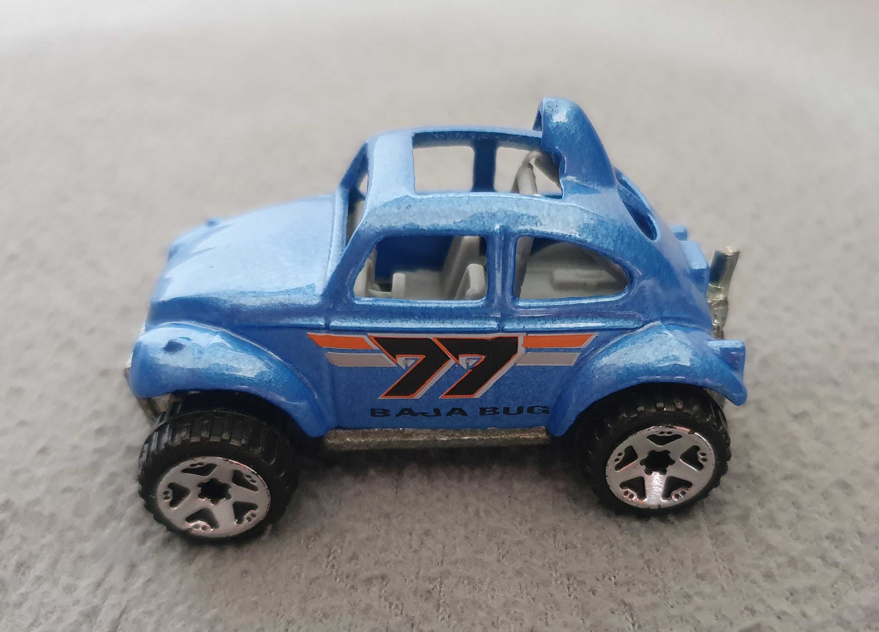 Hot Wheels Mattel - Fantástico VW Baja Bug 77 - Malaysia - Anos 80/90