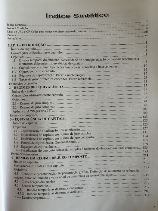 Livro de cálculo financeiro