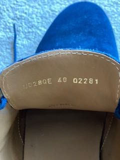 Botins Geox Azul Escuro