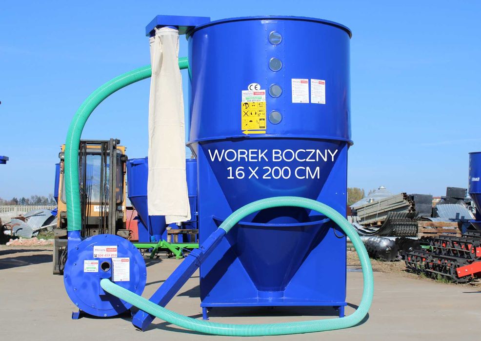 Worek odpylający 16x200 cm Filtry Worki boczne do mieszalnika Odpylacz