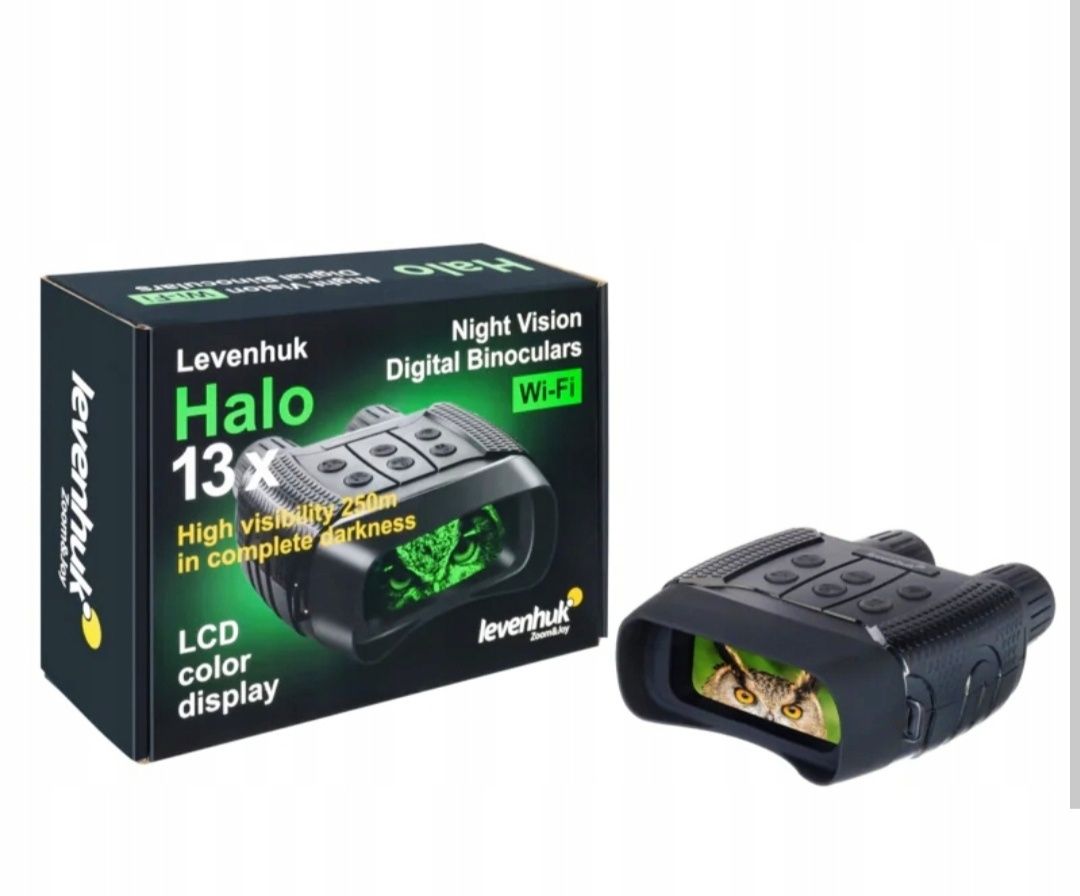 Бінокль,ночнік,прилад нічного бачення Levenhuk Halo 13x Wi-fi