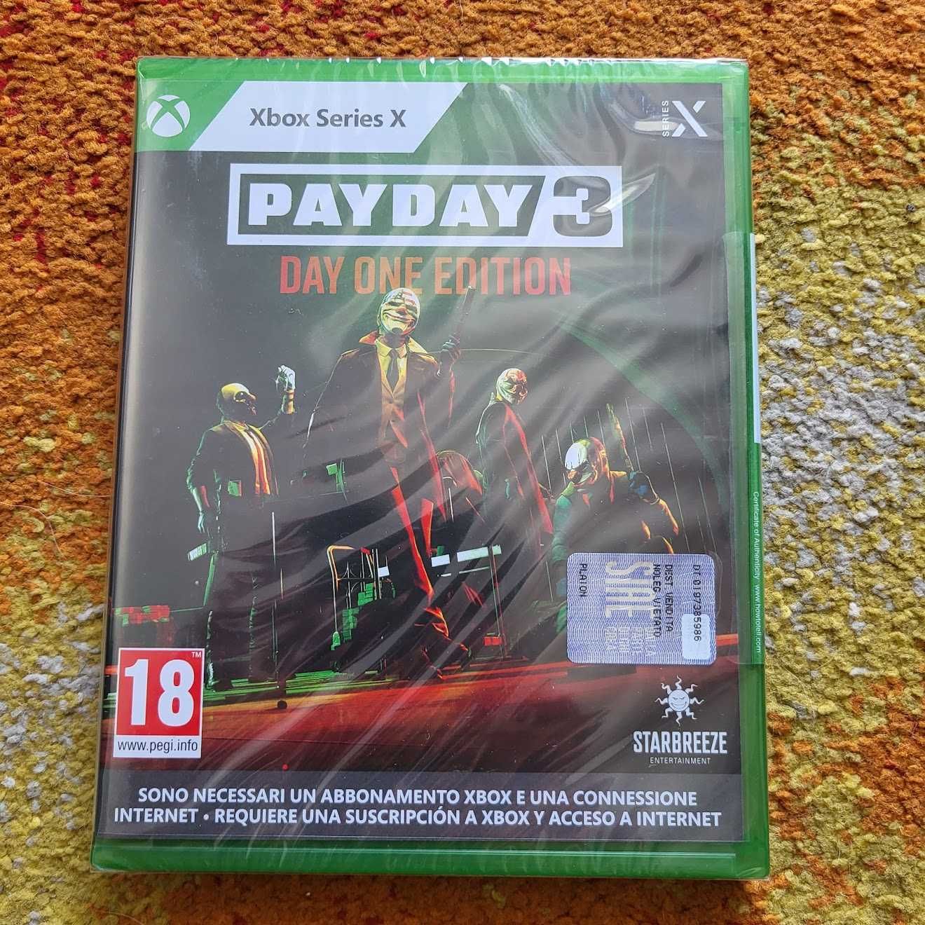 Payday 3 Day One Edition Xbox Series X PL - NOWA, Skup/Sprzedaż
