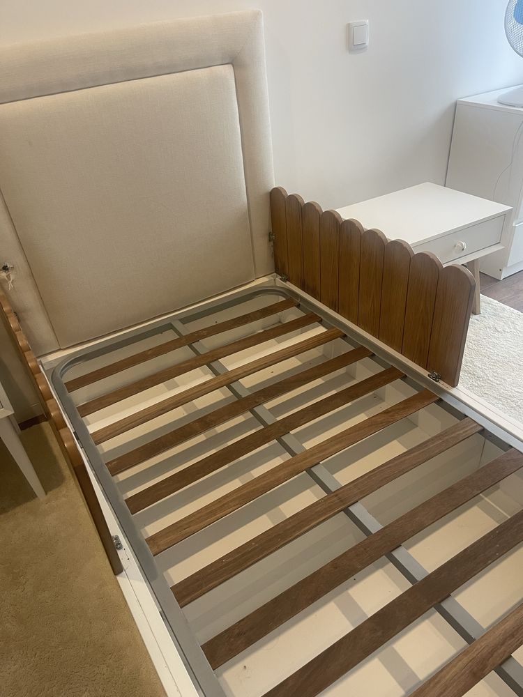 Cama solteiro completa