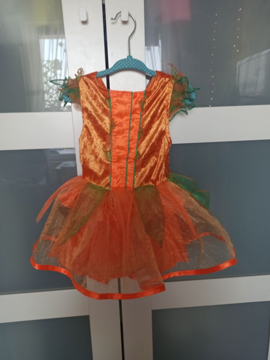 Sukienka balowa bal karnawałowy sylwestr strój księżniczki wróżka elf