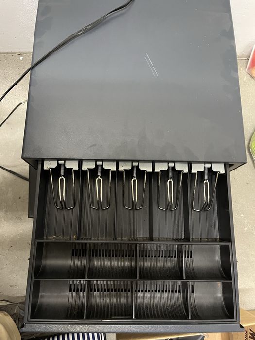 Szuflada kasy elzab rj-11 4 szt sprawna, stan dobry