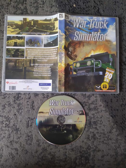 War Truck Simulator PC DVD PL