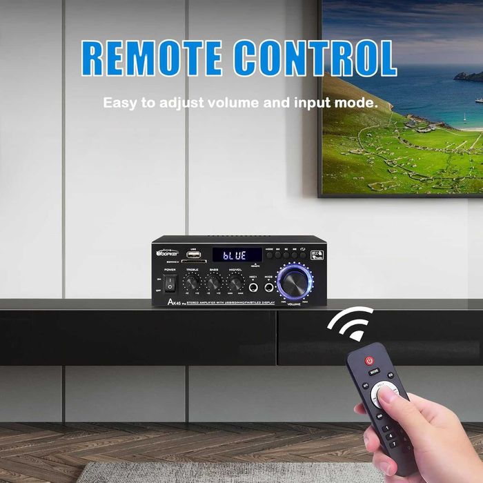 Wzmacniacz HiFi – WOOPKER AK45 Pro wzmacniacz HiFi Stereo 500 W