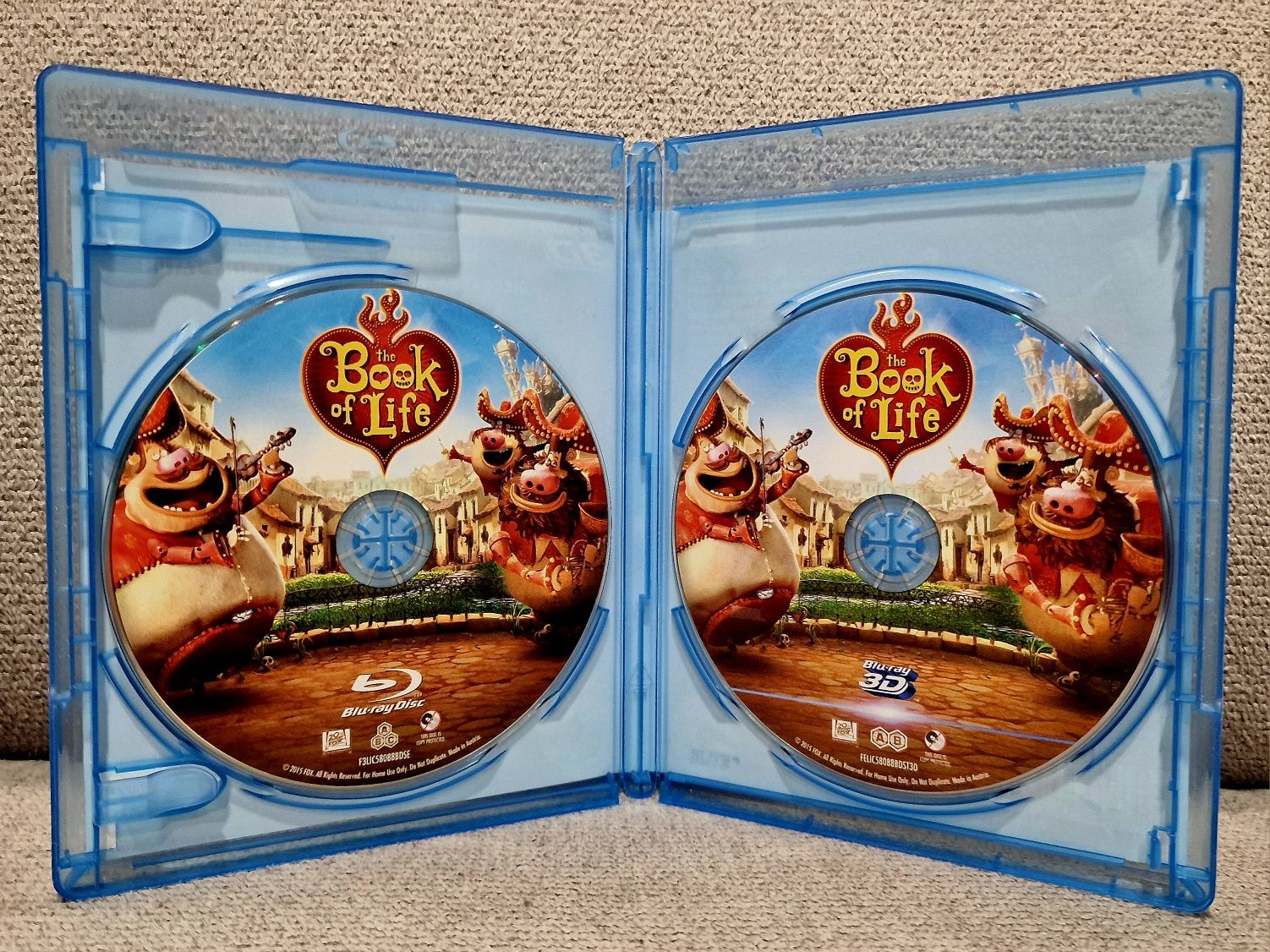 Księga Życia PL na blu-ray [2d + 3d]