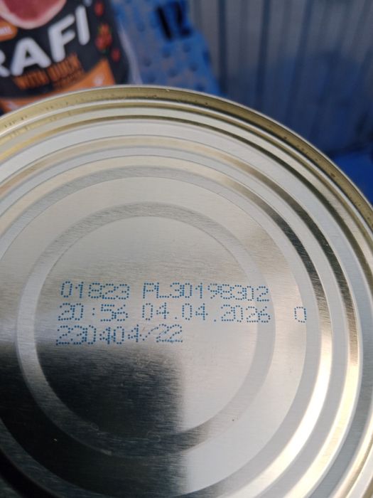 Karma puszka dla psa Rafi 12x800g kaczka