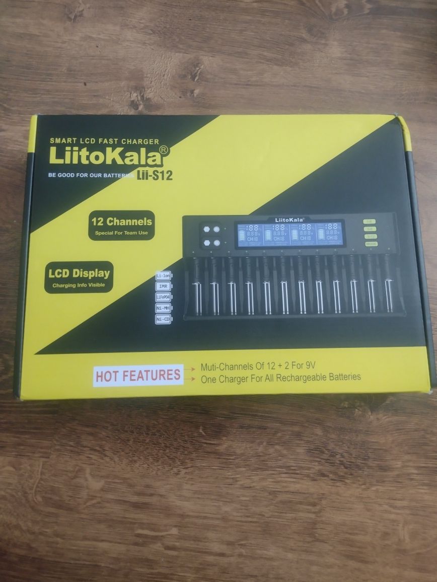 LiitoKala Lii-S12 зарядное устройство