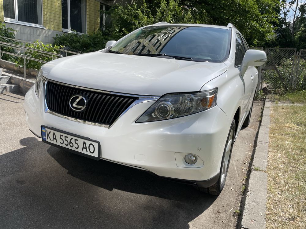 Lexus RX 350 2011 газ/бензин