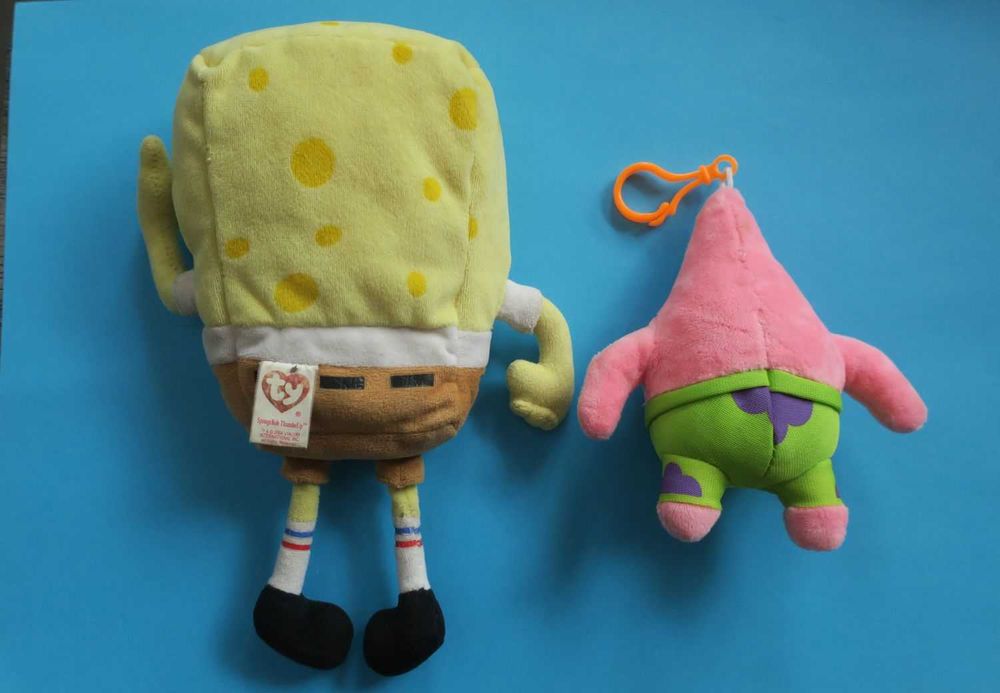 Maskotki Spongebob 24 cm TY i Patryk
