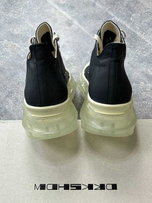 Rick Owens DRKSHDW Abstract Ramones jumbo lace geobasket кеди кросівки