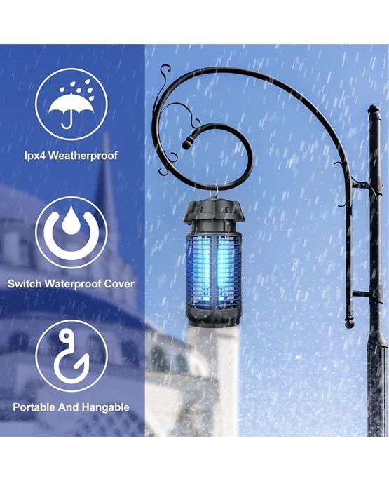 Lampa do zabijania komarów 20W UV Elektryczna łapka na muchy